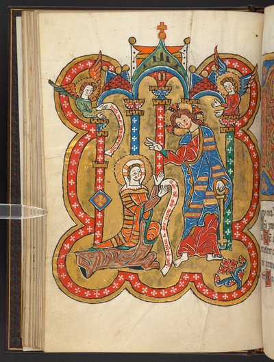 يضيف. 60629 ، f.27v "لا تلمسني" (رق) بواسطة المدرسة الألمانية