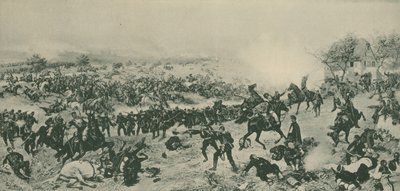 معركة وورث ، الحرب الفرنسية البروسية ، 6 أغسطس 1870 بواسطة المدرسة الألمانية