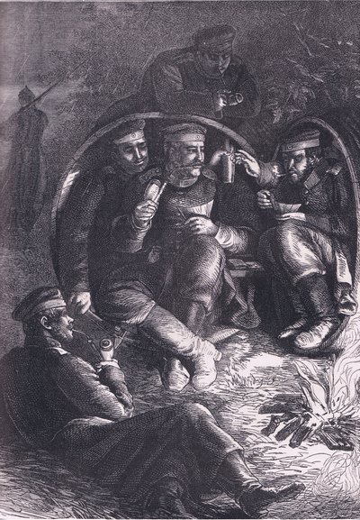 Before Metz, Cassells History of the War between France and Germany published by Cassell and Company Limited, c.1890 (litho) بواسطة المدرسة الألمانية