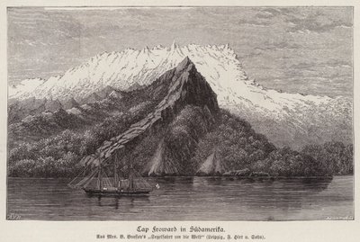 Cape Froward, Chile (engraving) بواسطة المدرسة الألمانية