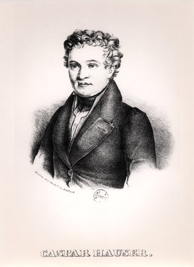كاسبار هاوزر (1812-1833) بواسطة المدرسة الألمانية