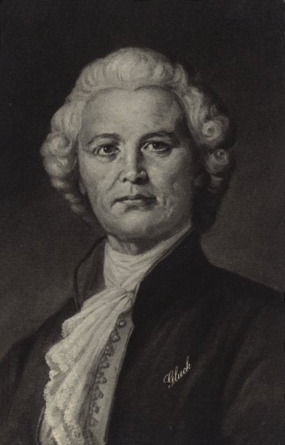 كريستوف ويليبالد غلوك ، مؤلف الأوبرا الألمانية في الفترة الكلاسيكية المبكرة (1714-1787). بواسطة المدرسة الألمانية