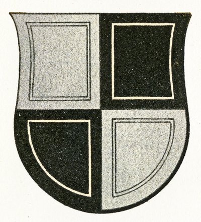 شعار Zollern (Hechingen) ، c.1898 بواسطة المدرسة الألمانية
