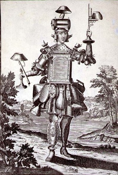زي ل Tinsmith ، حانة. بواسطة جيرارد فالك (1651 / 2-1726) حوالي عام 1690 (نقش) بواسطة المدرسة الألمانية