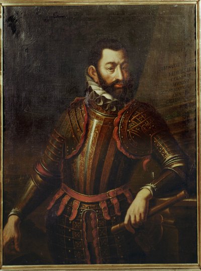 الكونت أدولف شوارزنبرغ الذي استعاد قلعة غيور بالمجر من الأتراك عام 1594 ... بواسطة المدرسة الألمانية