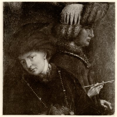 Die Brüder Van Eyck ، Hubert van Eyck (1366 - 1426) ، Jan van Eyck (1386 - 1440) ، 1884-90 (صورة ضوئية) بواسطة المدرسة الألمانية