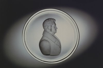 صورة محفورة من قبل دومينيك بيمان ، بوهيميا ، 1834 (زجاج) بواسطة المدرسة الألمانية