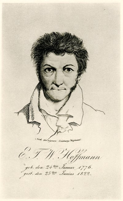 إرنست ثيودور أماديوس هوفمان (1776-1822) 1884-90 (نوع ضوئي) بواسطة المدرسة الألمانية