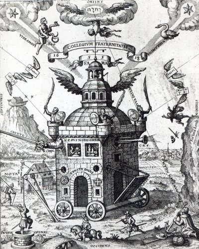 صورة لأخوية الكلية في الشهرة بقلم ثيوفيلوس شويغهاردت ، 1618 بواسطة المدرسة الألمانية