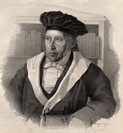 جورج فيلهلم فريدريش هيجل (1770-1831) بواسطة المدرسة الألمانية