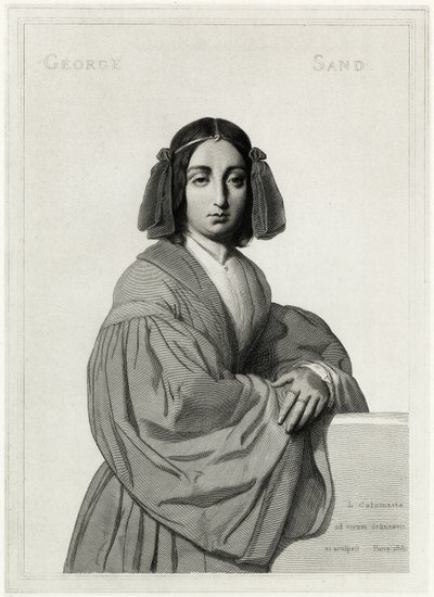 جورج ساند ، 1884-1890 بواسطة المدرسة الألمانية