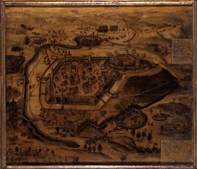 جوثا خلال حصار Grimmenstein ، 1567 بواسطة المدرسة الألمانية