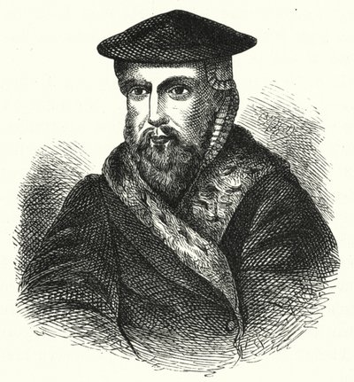 Hans Tausen, Danish Lutheran theologian of the Reformation (engraving) بواسطة المدرسة الألمانية