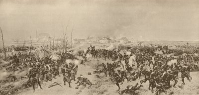 القوات الهانزية في Loigny ، الحرب الفرنسية البروسية ، ديسمبر 1870 بواسطة المدرسة الألمانية