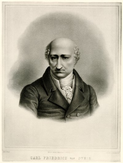 Heinrich Friedrich Karl Freiherr von und zum Stein بواسطة المدرسة الألمانية