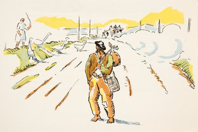 رسم توضيحي من ستايل، طبعة عام 1922 (طبعة بوشوار) بواسطة المدرسة الألمانية