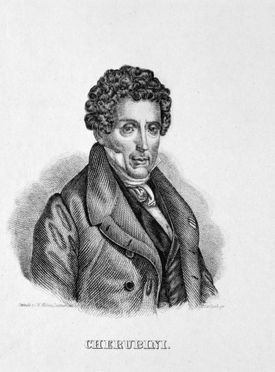 لويجي شيروبيني (1760-1842) بواسطة المدرسة الألمانية