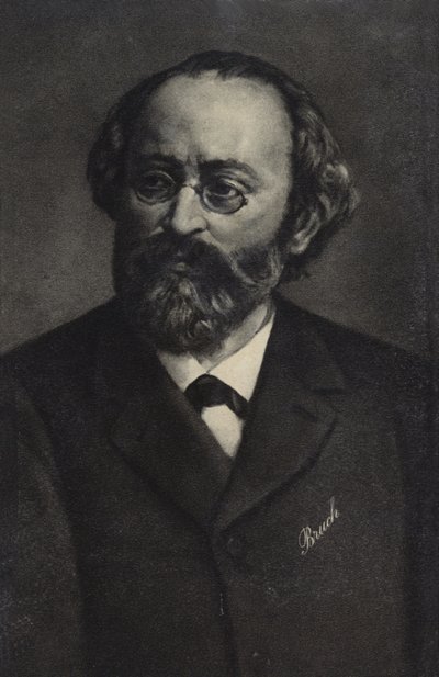 ماكس بروخ ، ملحن وموصل رومانسي ألماني (1838-1920) بواسطة المدرسة الألمانية