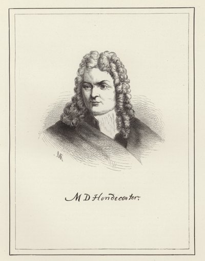 Melchior dHondecoeter بواسطة المدرسة الألمانية