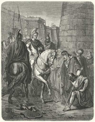 Metellus في اليونان (نقش) بواسطة المدرسة الألمانية