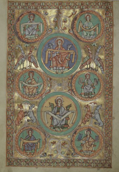 السيدة كزارت. 1207 IV ، ص. ١١ ظ حياة المسيح بحسب القديس ماثيو ، من الكاتدرائية الإنجيلية بكاتدرائية بلوك ، ج ١٠٧٥ بواسطة المدرسة الألمانية