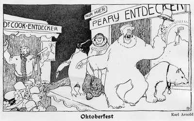 North Pole: Cook and Robert Edwin Peary - Jugend بواسطة المدرسة الألمانية