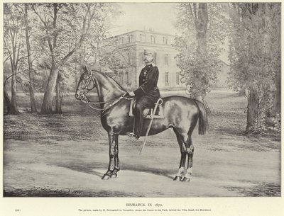 أوتو فون بسمارك عام 1870 بواسطة German School