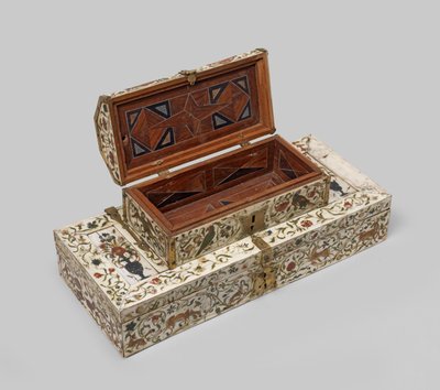 رسمت النعش زواج العاج ، 1600-99 بواسطة المدرسة الألمانية