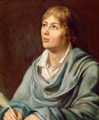 صورة للمؤلف الموسيقي النمساوي فولفجانج أماديوس موزارت (1756-1791) لوحة للمدرسة الألمانية في القرن التاسع عشر. نابولي ، Conservatorio di Musica San Pietro a Majella بواسطة المدرسة الألمانية