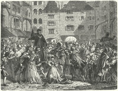 Preacher of the Reformation in Switzerland بواسطة المدرسة الألمانية
