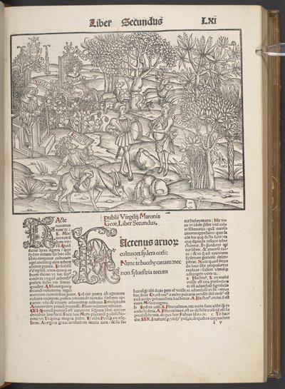 أعمال Publius Virgilius Maronis ...، Argentorati C. LXIr بواسطة المدرسة الألمانية