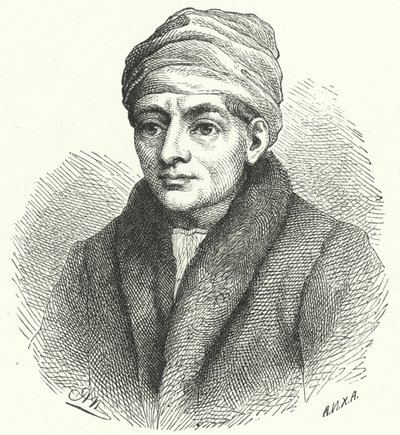 Regiomontanus ، عالم الرياضيات والفلك الألماني في عصر النهضة (نقش) بواسطة المدرسة الألمانية