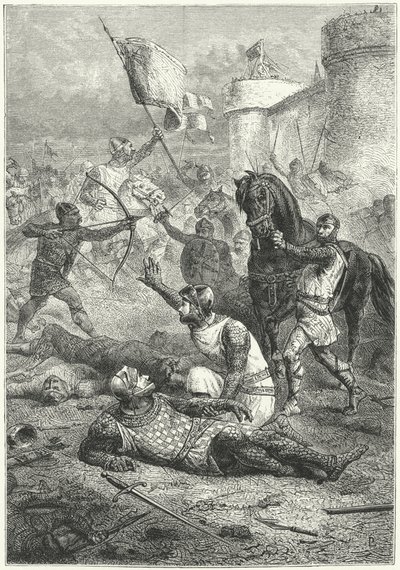يتعرف روبرت من نورماندي على والده ، ويليام الفاتح ، بعد أن أزاله في المعركة بواسطة المدرسة الألمانية