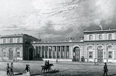 The Prinz-Albrecht-Palais بواسطة المدرسة الألمانية