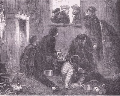 ولي عهد بروسيا يتجول ، Cassells History of the War بين فرنسا وألمانيا الذي نشرته Cassell and Company Limited ، c1890 (litho) بواسطة المدرسة الألمانية