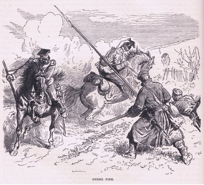 Under fire, Cassells History of the War between France and Germany published by Cassell and Company Limited, c.1890 (litho) بواسطة المدرسة الألمانية