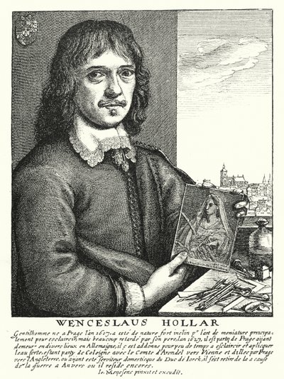 Wenceslaus Hollar ، رسام بوهيمي ، حفر ورسام (نقش) بواسطة المدرسة الألمانية