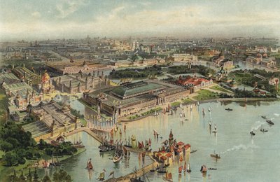 معرض كولومبوس العالمي ، شيكاغو ، إلينوي ، الولايات المتحدة الأمريكية ، 1893 بواسطة المدرسة الألمانية