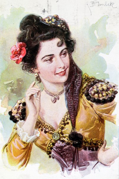 Zerline من الأوبرا دون Giovanni بواسطة Wolfgang Amadeus Mozart (1756-91) ، c.1900 بواسطة المدرسة الألمانية