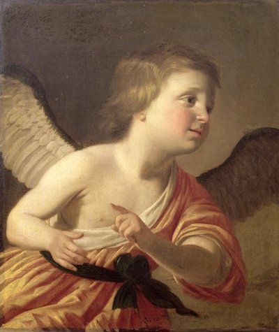 صورة للأمير موريس الشاب من بوهيميا (1620-53) مثل كيوبيد بواسطة Gerrit van Honthorst