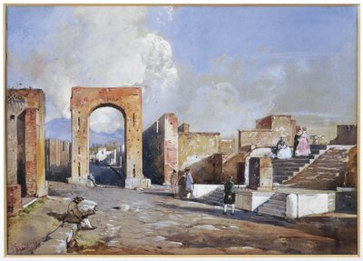 Italy, Excavations of Pompei بواسطة جياسينتو جيجانتي