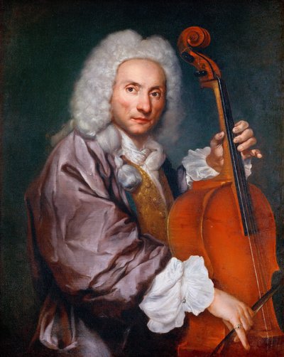الباروك: صورة لعازف تشيلو par Ceruti ، جياكومو أنطونيو (1698-1767) ، ج. 1745. ألوان زيتية على قماش ، 92 × 74. متحف تاريخ الفن ، فيين بواسطة جياكومو سيروتي