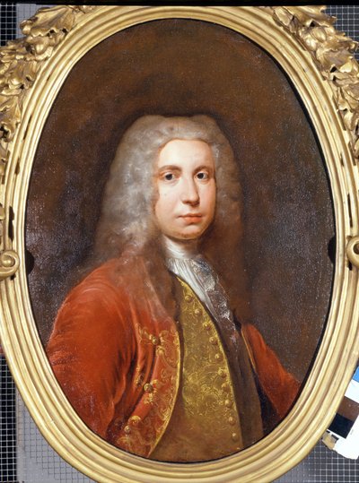 صورة لرجل نبيل. القرن ال 18. اللوحة التي رسمها جياكومو سيروتي تسمى Pyochetto (1724؟ -؟). متحف القلعة ، ميلانو. بواسطة جياكومو سيروتي