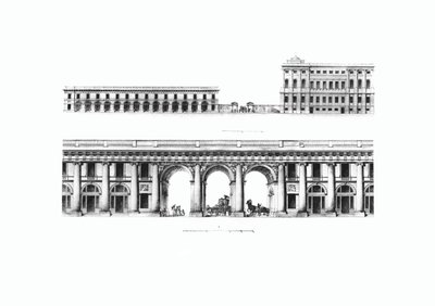 تصميم مكتب جلالة الملكة الإمبراطوري المستقل في بطرسبورغ ، 1802 بواسطة جياكومو أنطونيو دومينيكو كورينغي