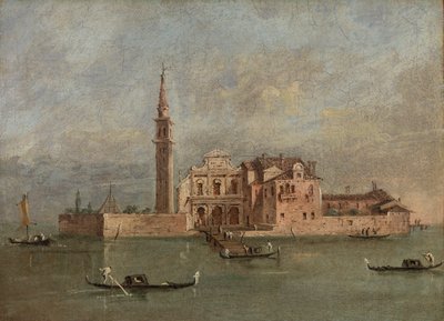 Capriccio جزيرة في البندقية لاغونا بواسطة جياكومو جواردي