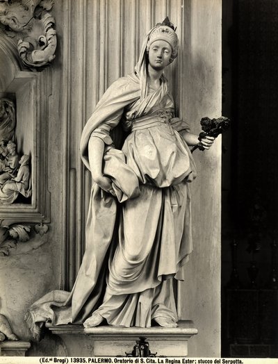 Queen Esther (جص) بواسطة جياكومو سيربوتا