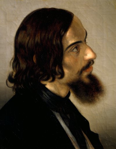 صورة للرسام سكاموزا بقلم جيوفاني تريكورت (1812-1882) بواسطة جياكومو تريكورت