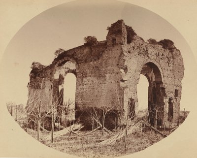 معبد هرقل ، 1850. بواسطة جيامباتيستا ألتادونا