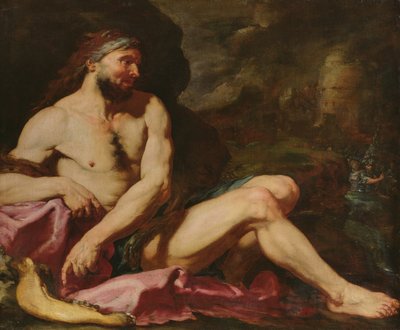 شمشون منتصر بواسطة Giambattista Langetti