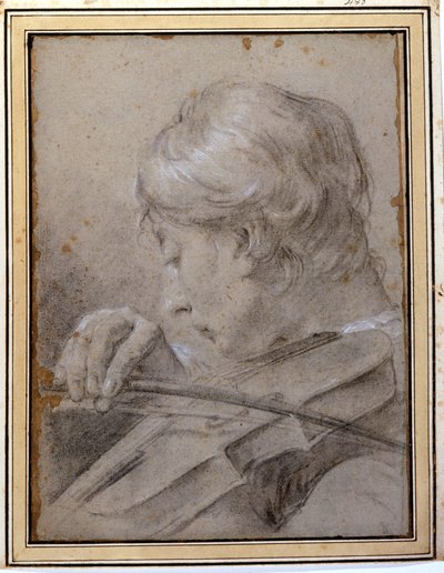 عازف الكمان. بيازيتا (1683 - 1754). ميلان ، بريرا. بواسطة Giambattista Piazzetta
